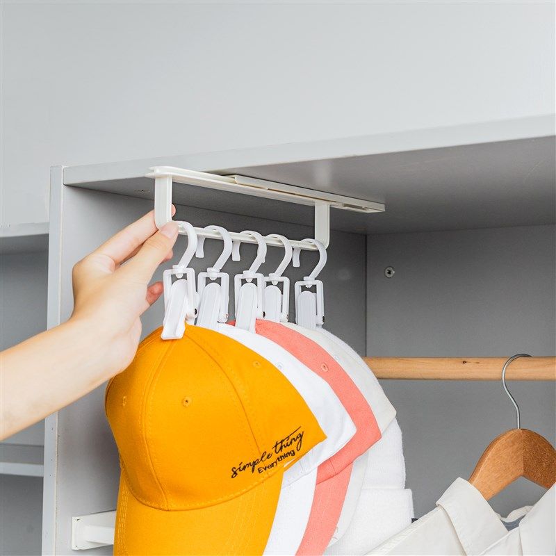 省空间帽子收纳神器挂鸭舌帽衣架包包多功能挂钩挂衣架子宿舍挂架,淘宝优惠券,粉丝福利购,淘宝优惠卷