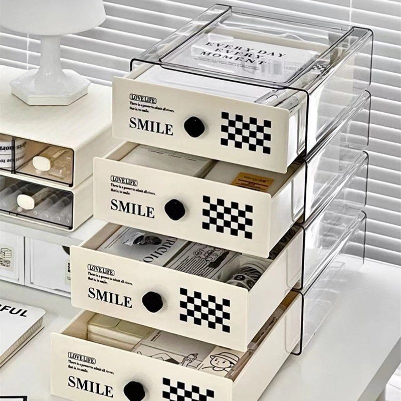 收纳盒桌面抽屉式办公桌宿舍置物架工位整理神器学生书桌文具收纳,淘宝优惠券,粉丝福利购,淘宝优惠卷