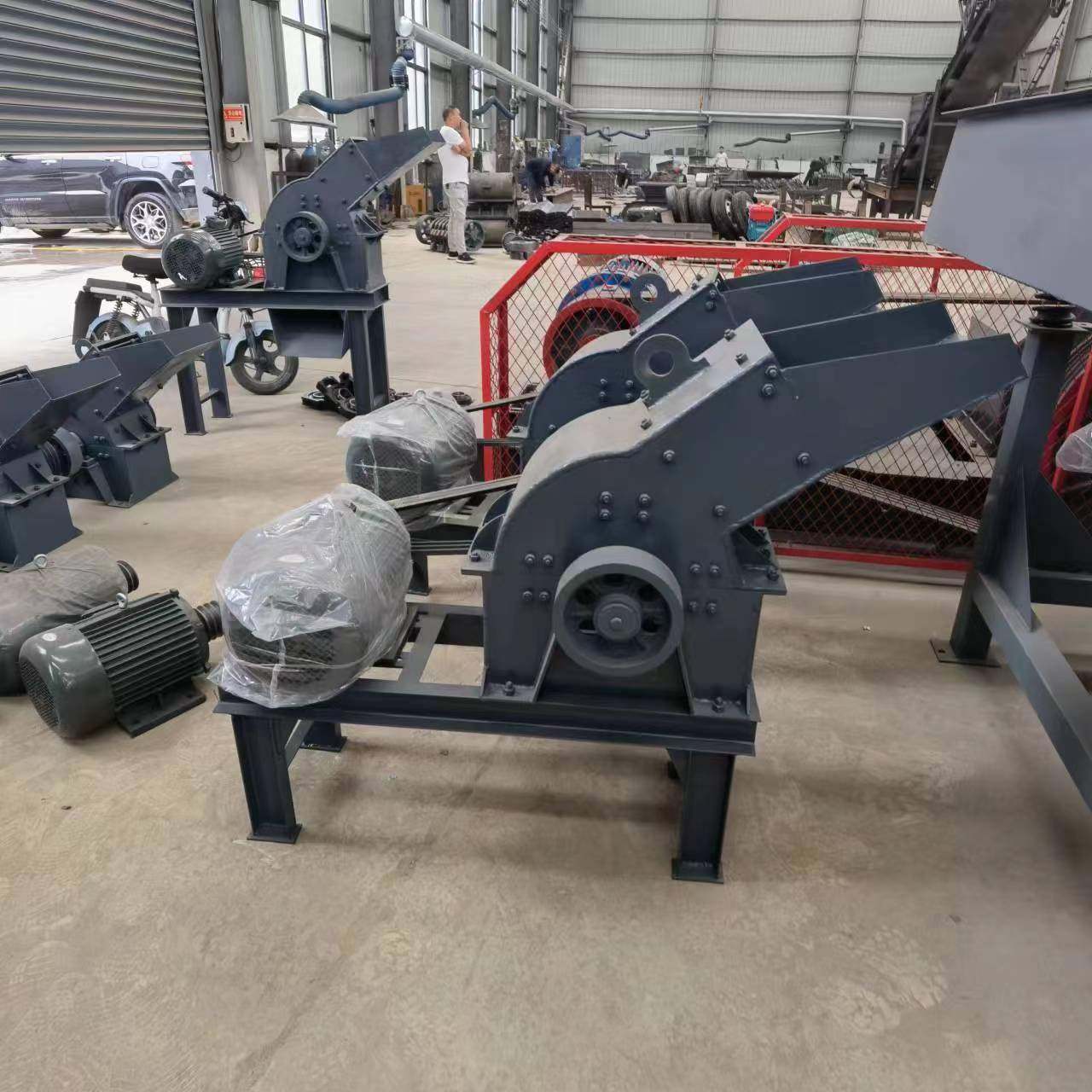 大功率耐用型砖头碎石锤式破碎机PC200300九锤头设计工业粉碎设备,淘宝优惠券,粉丝福利购,淘宝优惠卷