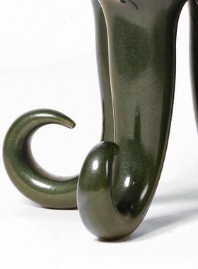 空合 现代轻奢几何抽象陶瓷艺x术摆件 样板间售楼处玄关家居装饰