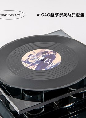 意式轻奢高档g创意留声机桌面装饰摆件客厅样板房酒店会所软装摆