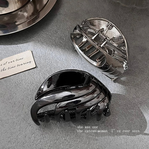 小触角高马尾抓夹固定神器发夹女后脑勺2025新款高级感盘发鲨鱼夹 - 图3