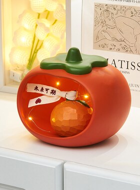 入户玄关钥匙收纳摆件p盒进门口装饰品轻奢高档酒柜置物架现代家