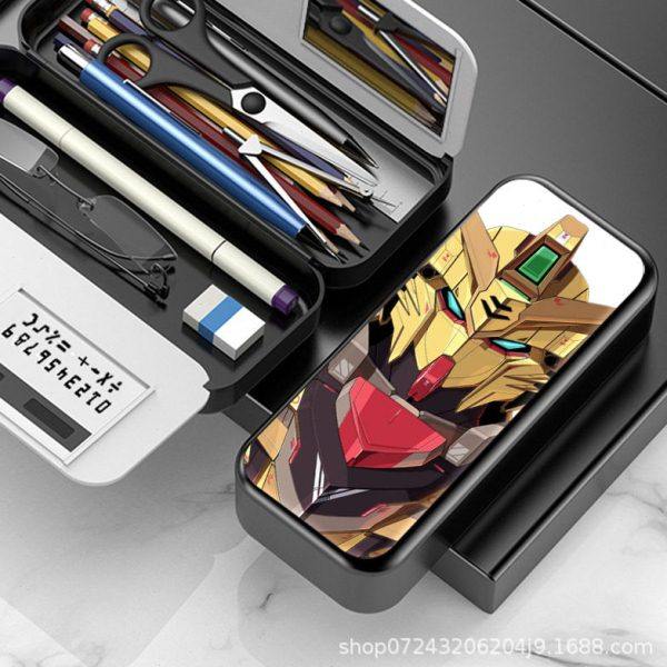 机动战士高达文具盒小学生初中动漫周边多功能男孩笔袋计算器笔盒,淘宝优惠券,粉丝福利购,淘宝优惠卷