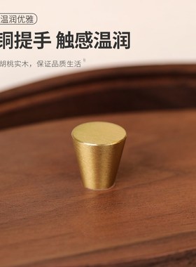 胡桃木牙线收纳盒轻奢高档桌面家用E客厅棉签高级感餐厅实木牙签