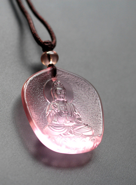 佛牌观音菩萨本尊吊坠本命男x女琉璃平安饰品如来佛祖法会结缘挂