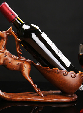 红酒架摆件家居客厅餐厅餐桌轻奢C酒柜装饰品现代简约北欧创意家