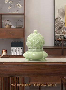 龙转乾坤鼎摆件招财三足鼎客厅老板办公室桌O面装饰品公司开业礼