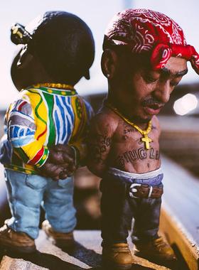 新款纪念传奇人物手工树脂工艺品摆件家居办公室桌面摆件人偶雕像