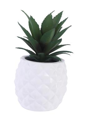 树脂工艺品菠萝植物绿植办公桌摆件送女友礼品多肉花盆假花盆景