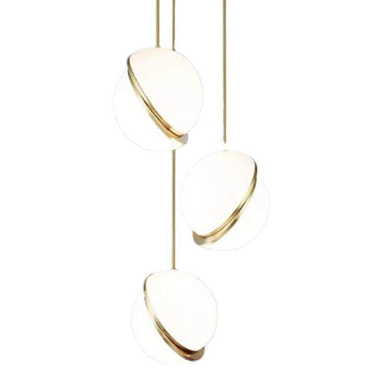 半圆球错位北欧后现代玄关装饰客厅卧室餐厅吧台走廊过道玻璃吊灯,淘宝优惠券,粉丝福利购,淘宝优惠卷