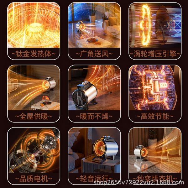 家用取暖器电热大功率工业暖风机小钢炮速热大面积节能静音,淘宝优惠券,粉丝福利购,淘宝优惠卷