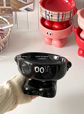 奶油风入户门玄关装饰摆件轻奢高档放钥I匙盒可爱鞋柜桌面收纳摆