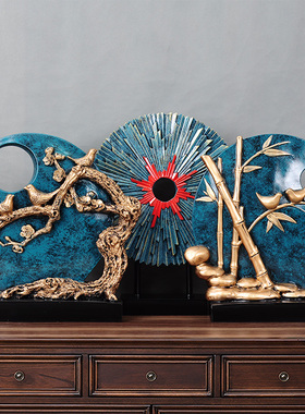 创意家居装饰摆件欧式简约u现代玄关客厅电视柜酒架别墅办公室礼