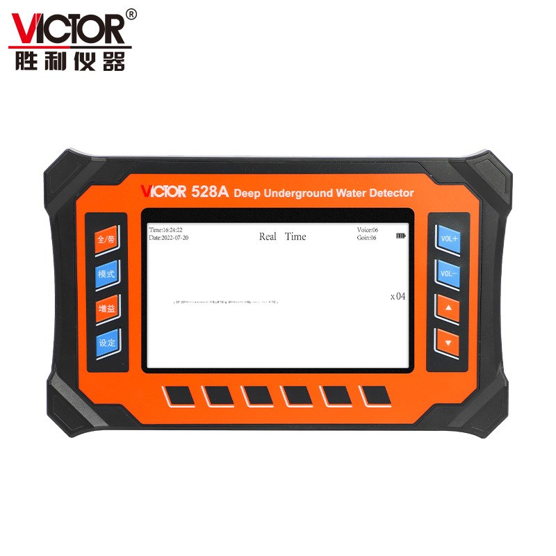 胜利漏水检测仪VC528A地下管道漏水测试仪管道测漏仪查漏器VC538A - 图1