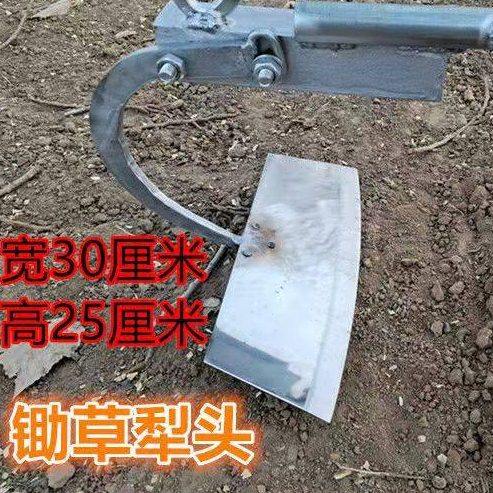 手推耘锄人工推锄锄草翻土翻地带轮子轱辘网红不锈钢加宽锄草板,淘宝优惠券,粉丝福利购,淘宝优惠卷