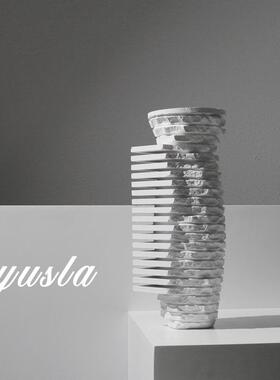 简现代样板间插花花器瓶摆TB-64461件酒店客厅茶几干餐厅吧台柜软