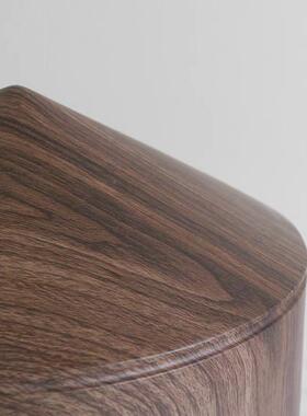 现代创意简约设计感木纹树脂锥客形几何件GT-A006轻奢装样板间厅