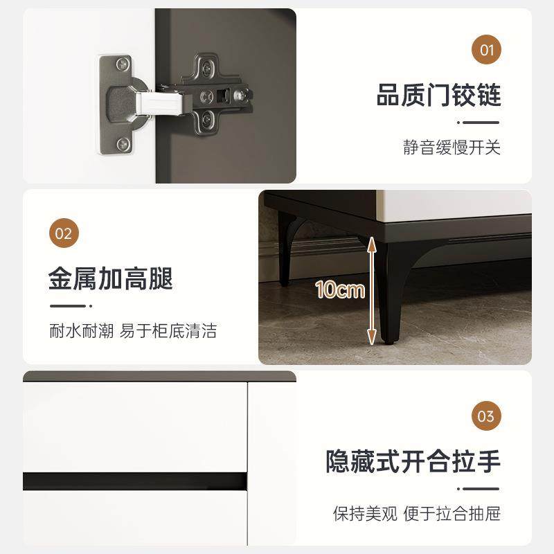 餐边柜靠墙家用厨房碗柜现代简约茶水柜客厅轻奢柜子简易储物柜子,淘宝优惠券,粉丝福利购,淘宝优惠卷