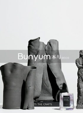 简约现代轻奢售楼处陶瓷几何创y意软装饰品家居样板房间工艺品摆