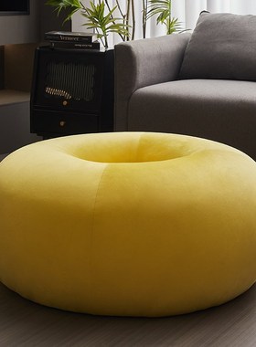 甜甜圈客厅沙发旁落o地摆件轻奢高级感软装家居装饰品新家乔迁礼