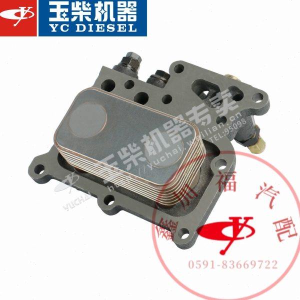 玉柴原厂YC4F发动机机油散热器F3100-1013100冷却器客货车工程机,淘宝优惠券,粉丝福利购,淘宝优惠卷
