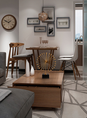 北欧轻奢b摆件家居摩天轮饰品现代客厅玄关电视柜酒柜乔迁新居礼