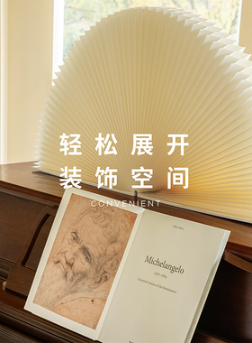 十八纸风琴纸扇中国风工艺品摄影扇子H店铺橱窗装饰拍摄摆件展示