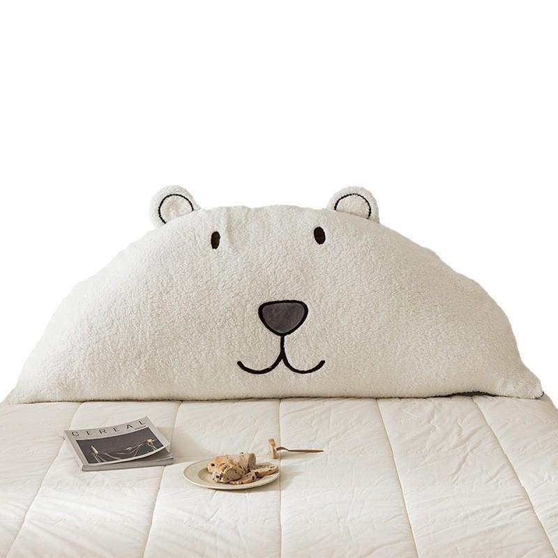 ins床头板兔兔绒靠垫床上可拆洗靠枕可爱大靠背沙发抱枕床靠背,淘宝优惠券,粉丝福利购,淘宝优惠卷