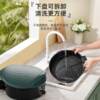 Deeper, removable and washable enlarged electric baking pan, new household double-sided heating grilling machine, pancake machine, shabu-shabu pan