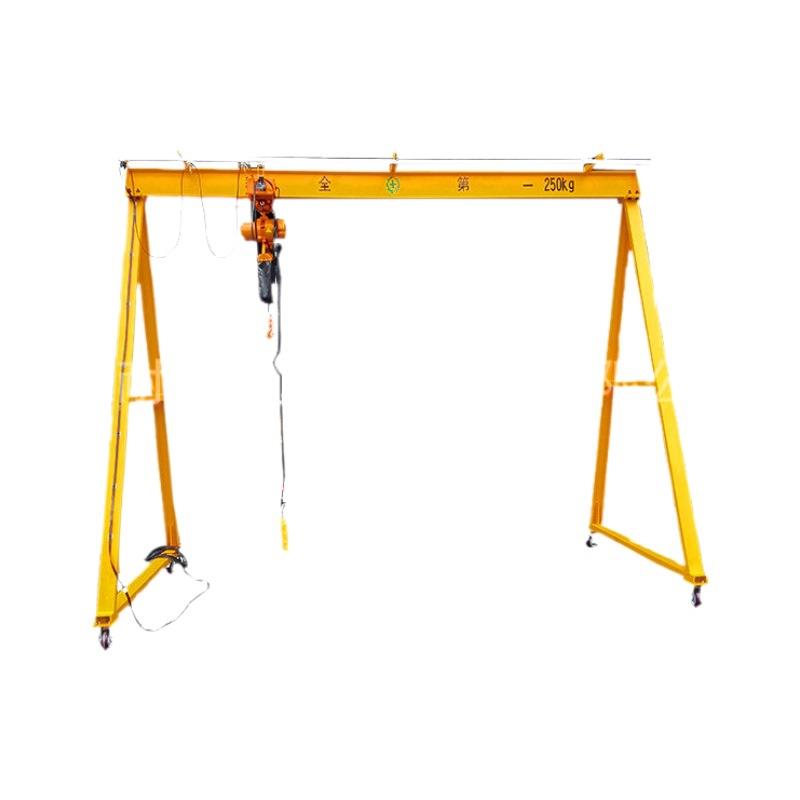 低价出售龙门架 移动式龙门吊 轻型手推门式起重机 可升降龙门架 - 图3