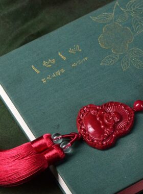 朱砂车挂紫金砂大肚佛车挂件家中车内包包窗户挂男女通用保真正品