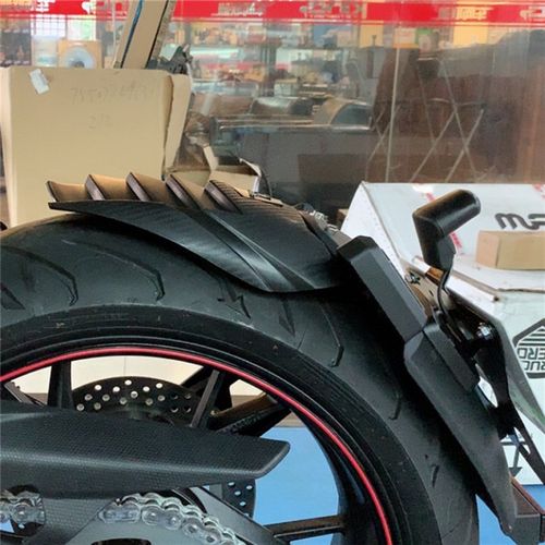 适用春风XO狒狒赛车手1s25改装挡泥板中段 防甩泥后沙瓦加长挡水 - 图3