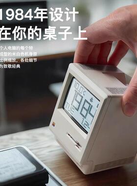 麦克闹钟学生初中专用桌面电子时钟摆件数字时钟小学生迷你小闹钟