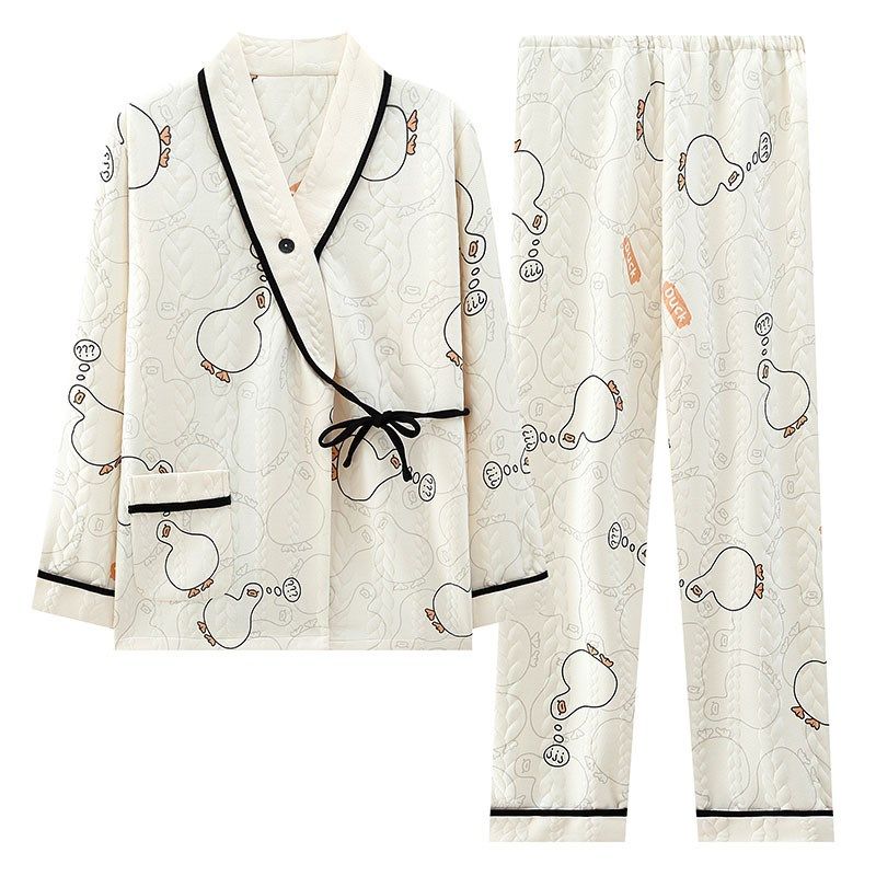 新中式空气棉月子服秋冬季11月份产后纯棉产妇哺乳孕妇睡衣春秋12,淘宝优惠券,粉丝福利购,淘宝优惠卷