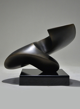 抽象雕塑艺术品摆件o酒店别墅样板房间摆设简约现代家居饰品玄关