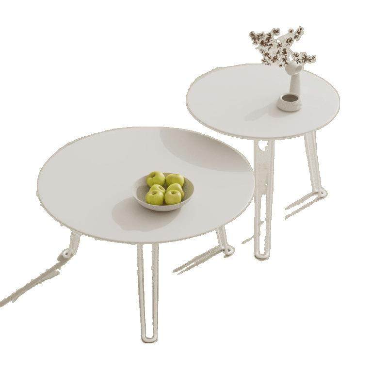 现代可折叠小茶几家用客厅简约户外茶桌客厅耐摔桌子钢化玻璃圆桌,淘宝优惠券,粉丝福利购,淘宝优惠卷