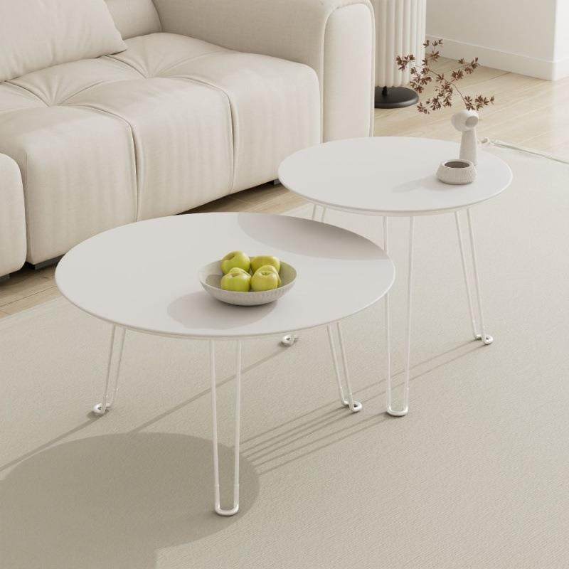 现代可折叠小茶几家用客厅简约户外茶桌客厅耐摔桌子钢化玻璃圆桌,淘宝优惠券,粉丝福利购,淘宝优惠卷