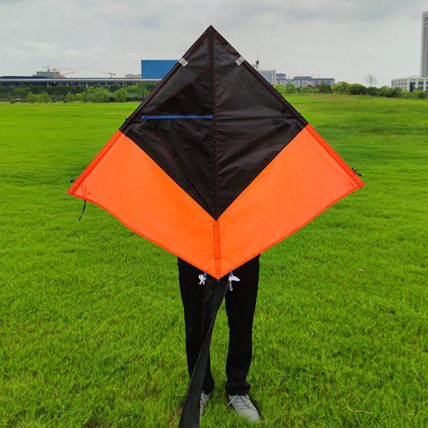 追风者冲天追风筝大风风筝三角544软伞布硅胶伞布格子布带飘尾,淘宝优惠券,粉丝福利购,淘宝优惠卷