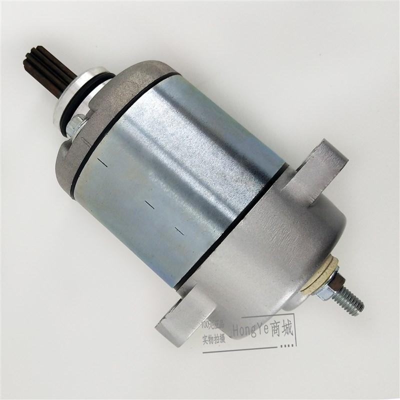 五羊本田原厂件 锋朗WH125-12 锋格125-K12A 马达 起动电机 启动 - 图0