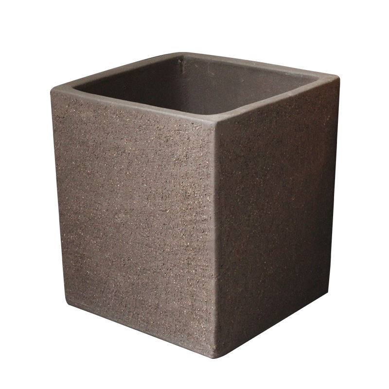 方形花盆墙角花箱正方形粗陶长款马槽花盆种菜种植箱盆.阳台北欧 - 图3