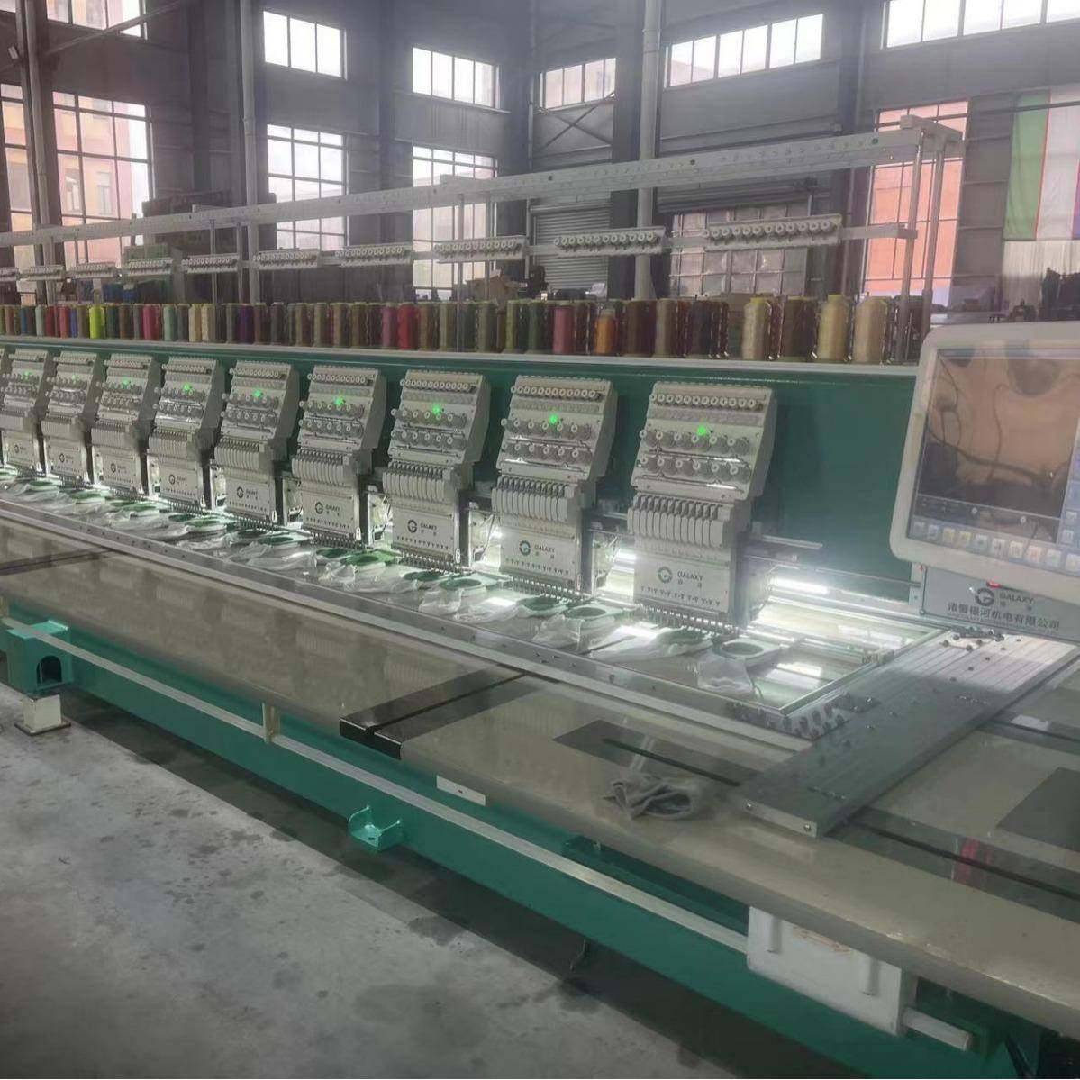 高速电脑绣花机家纺床上用品绣汉服戏服电脑绣花机大头距,淘宝优惠券,粉丝福利购,淘宝优惠卷