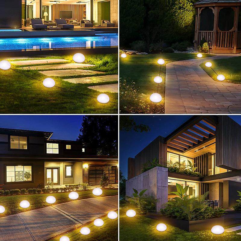 太阳能5头插地灯户外防水花园草坪灯室外庭院别墅暖光氛围景观灯,淘宝优惠券,粉丝福利购,淘宝优惠卷