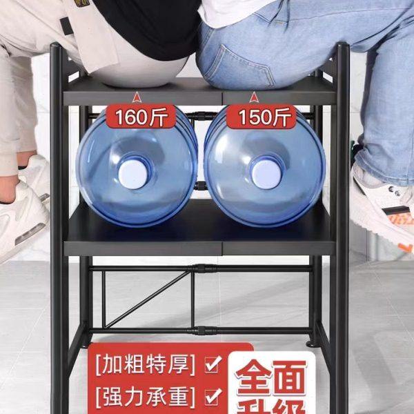 极有家厨房置物架电饭锅支架台面双层家用收纳微波炉烤箱放锅架子,淘宝优惠券,粉丝福利购,淘宝优惠卷