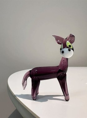 淄博八大局e小毛驴琉璃摆件工艺品客厅卧室装饰品夜市摆摊礼品礼