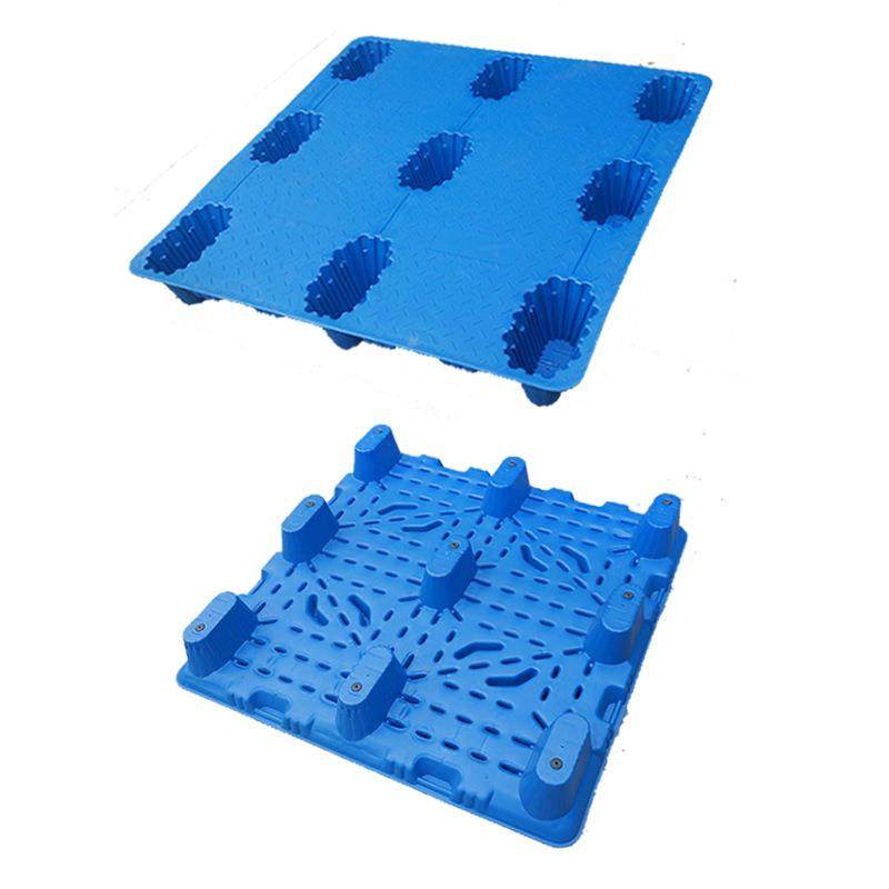 九脚吹塑平板托盘厂家物流仓库加厚塑料防潮垫板叉车中空吹塑栈板,淘宝优惠券,粉丝福利购,淘宝优惠卷