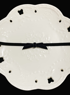 原宿复古气质优雅简约女蝴蝶结