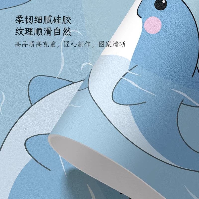 卡通儿童书桌专用学习桌垫可擦洗硅胶桌面保护垫子防水写字台桌布,淘宝优惠券,粉丝福利购,淘宝优惠卷