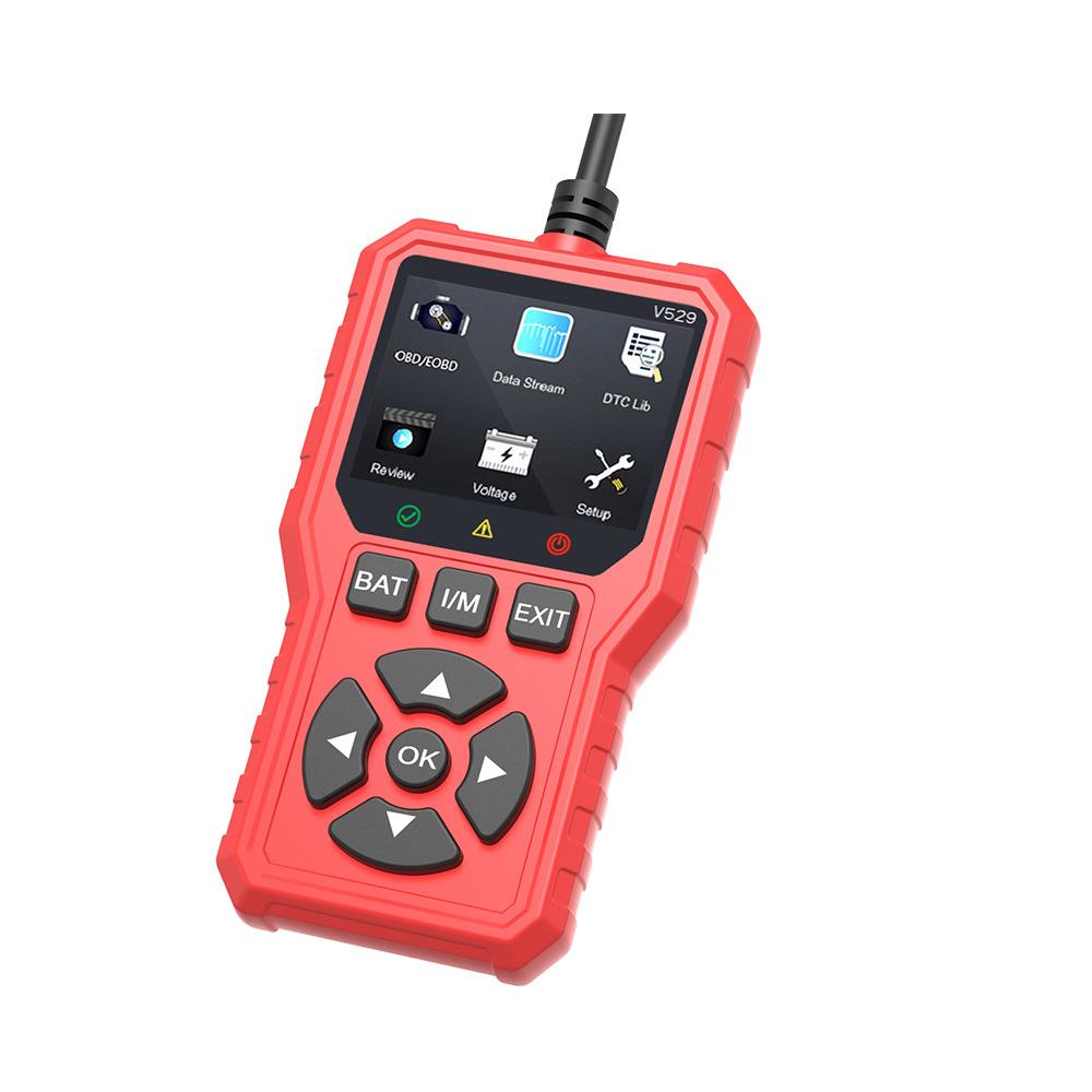 OBD2 扫描仪实时数据专业机OBDII 诊断读码器工具用于检查发动机 - 图0