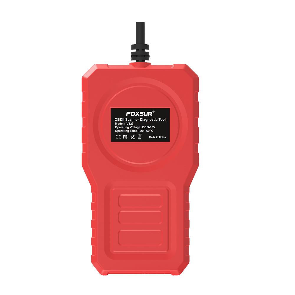 OBD2 扫描仪实时数据专业机OBDII 诊断读码器工具用于检查发动机 - 图1